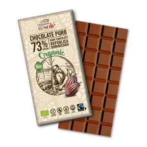 솔레 유기농 다크 초콜릿 73% 100g /스페인 공정무역 쵸콜렛